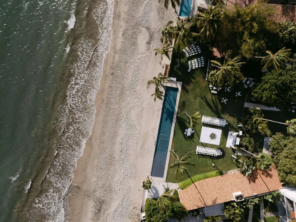 Macey & Travis wedding at Martoca Beach Garden, Puerto Vallarta
