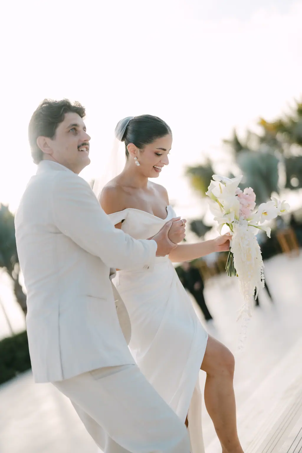 Veronica & Christopher wedding at Nobu Los Cabos, Cabo San Lucas